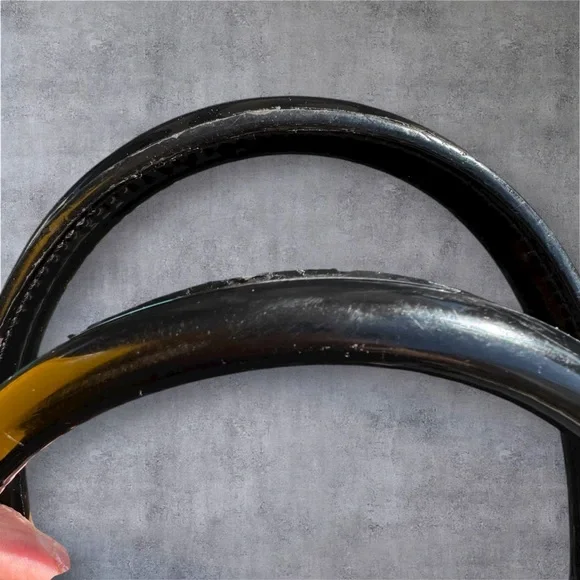 Tory Burch Black Nylon and Patten Leather Bag - Picture 7 of 14